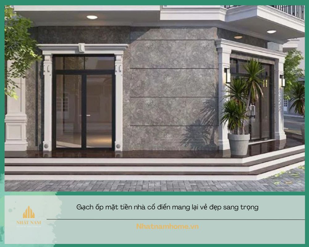cách chọn gạch ốp mặt tiền nhà