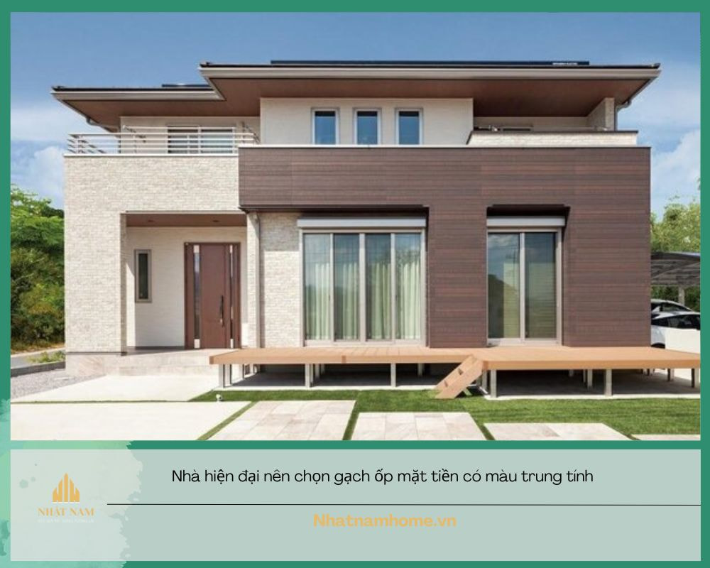 cách chọn gạch ốp mặt tiền nhà