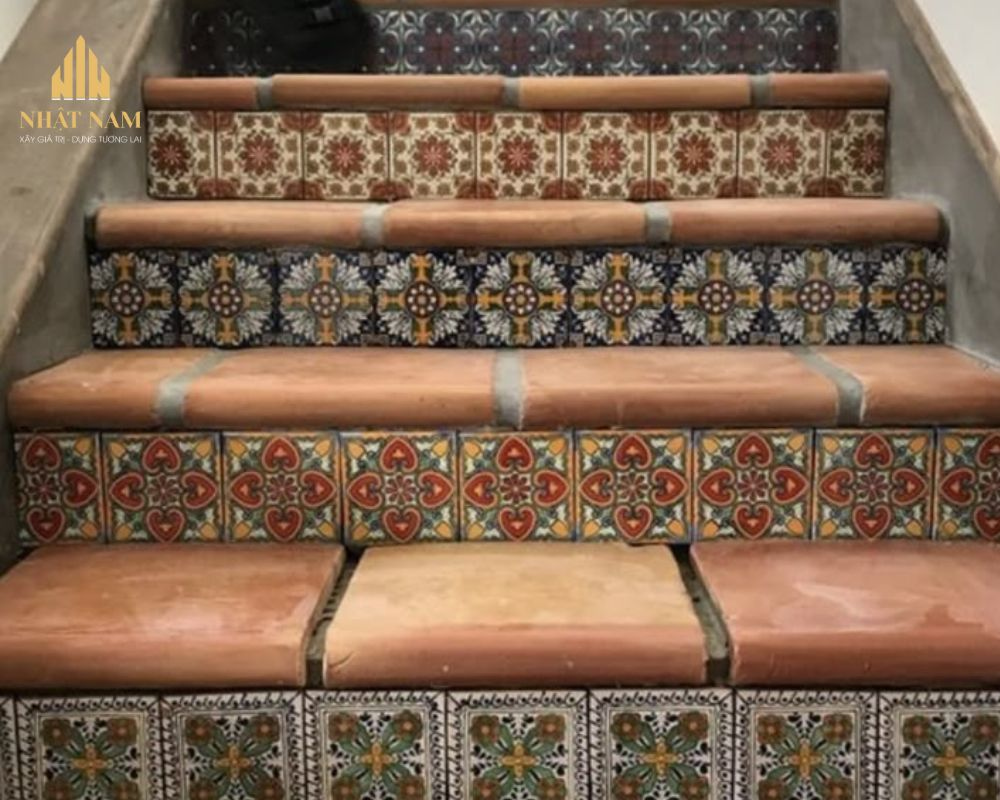 gạch đỏ lát sân