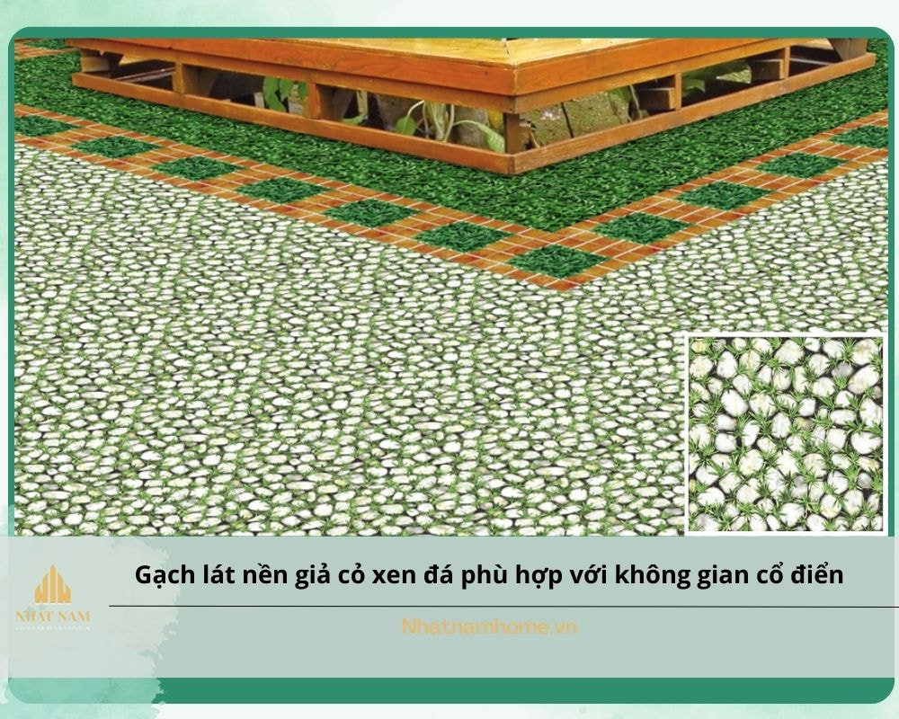 gạch giả cỏ