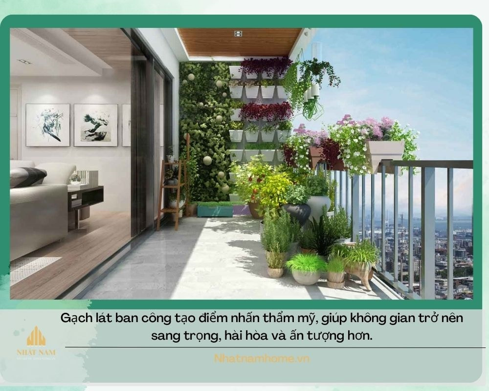  gạch lát ban công
