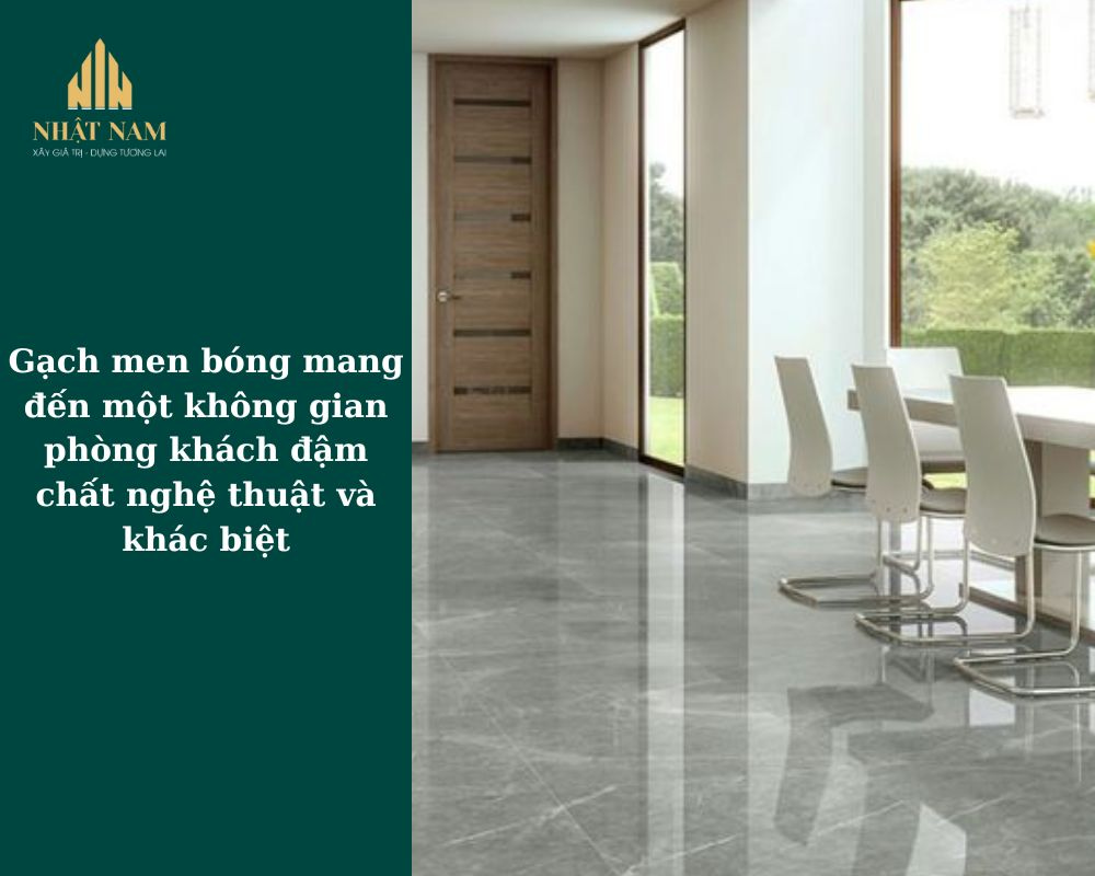 gạch lát nền phòng khách