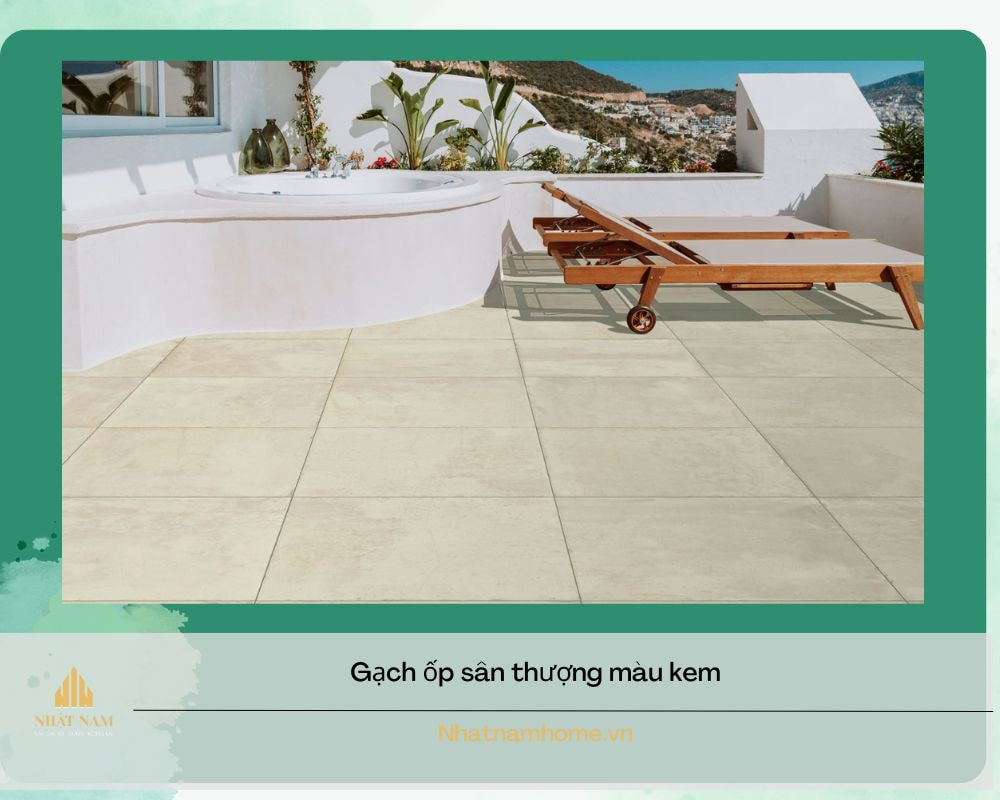  gạch lát sân thượng