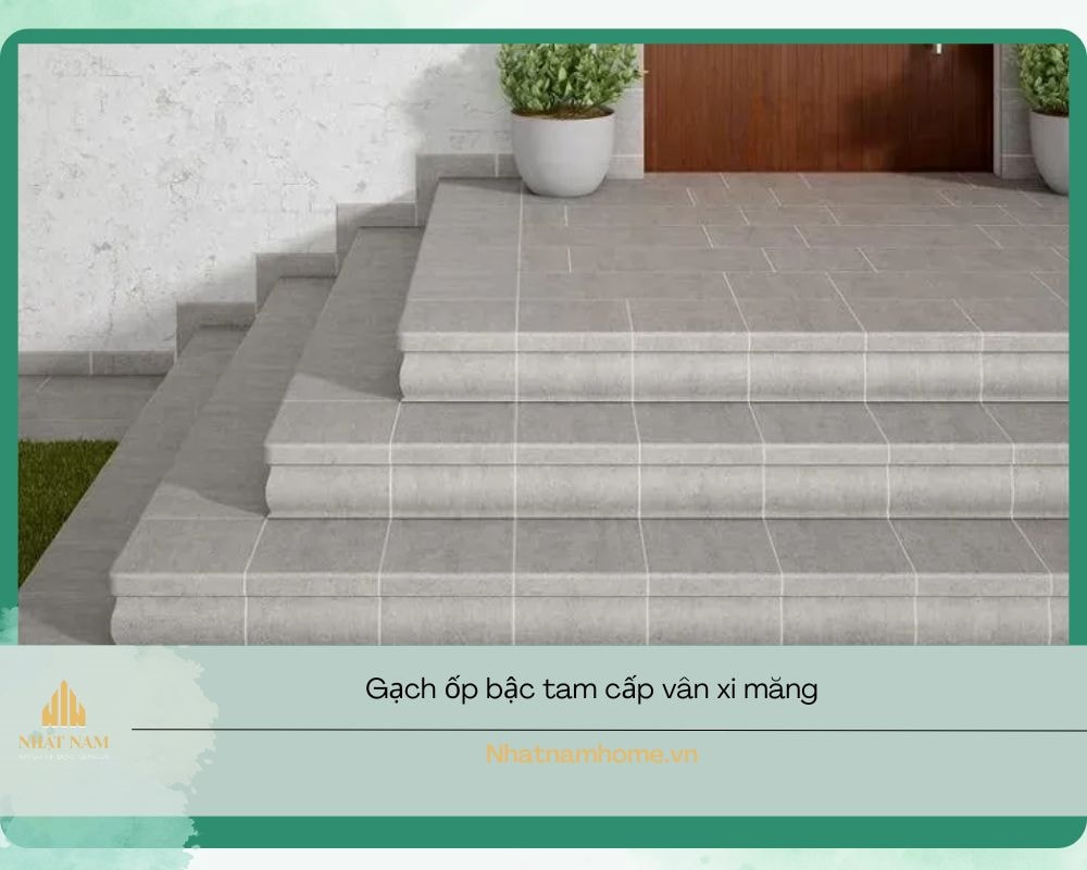 Gạch ốp bậc tam cấp
