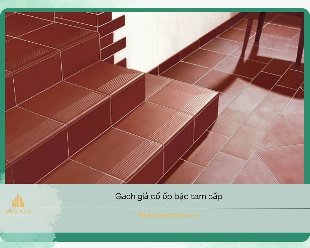 Gạch ốp bậc tam cấp