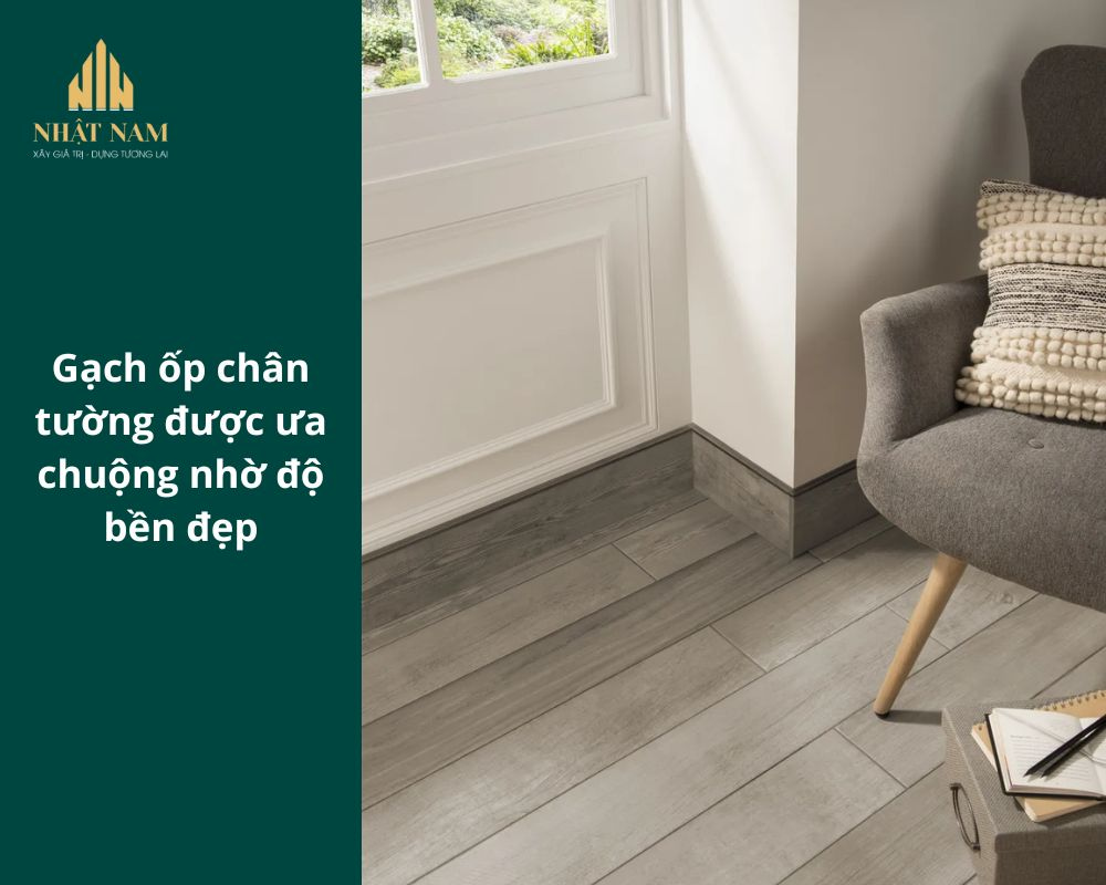 gạch ốp chân tường