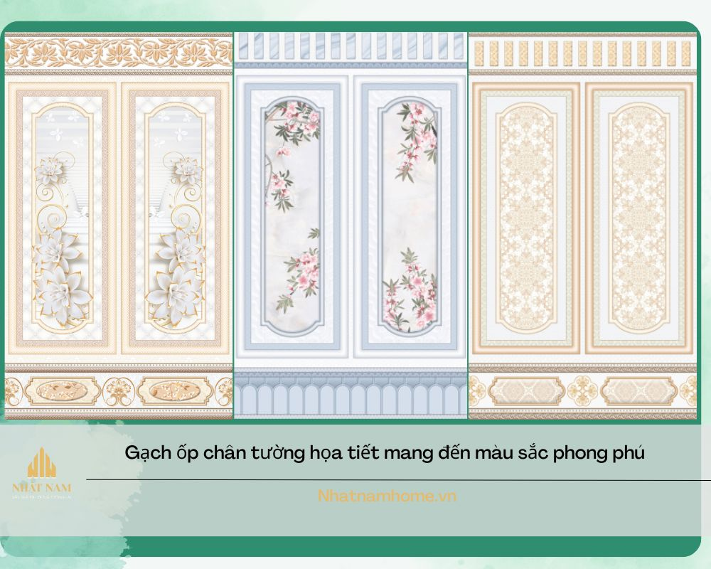 gạch ốp chân tường
