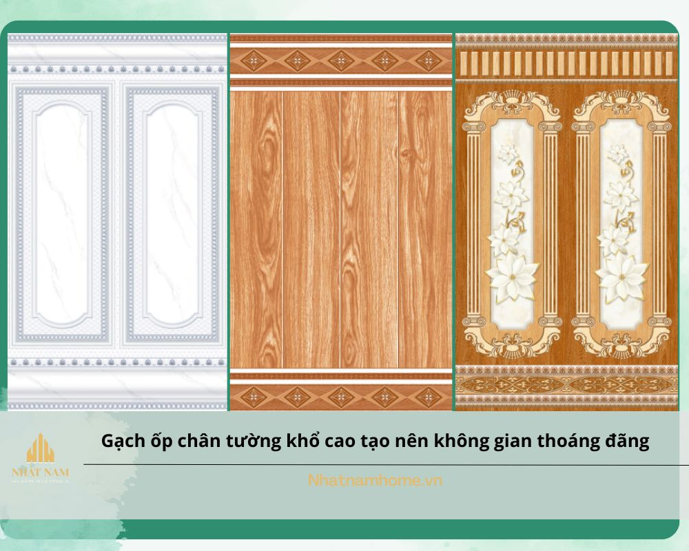 gạch ốp chân tường