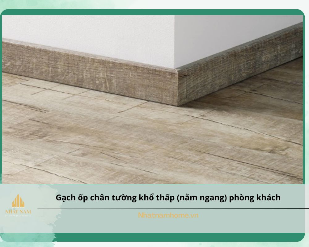 gạch ốp chân tường