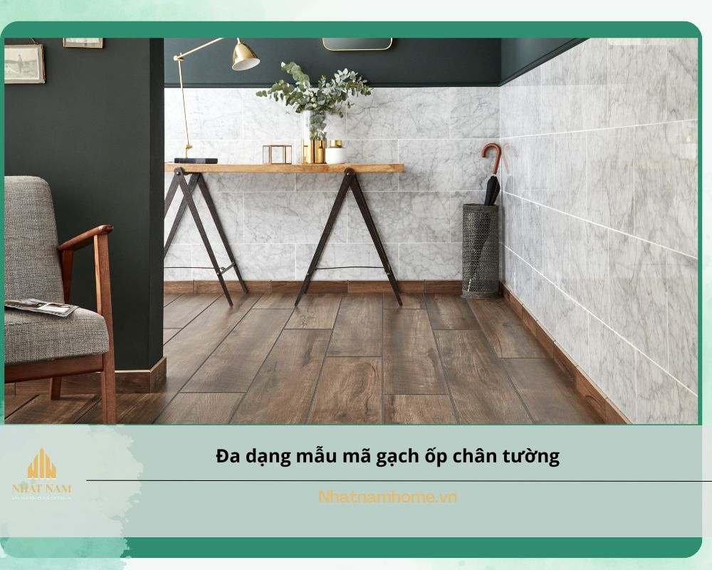 gạch ốp chân tường