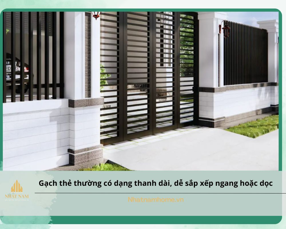 gạch ốp cổng