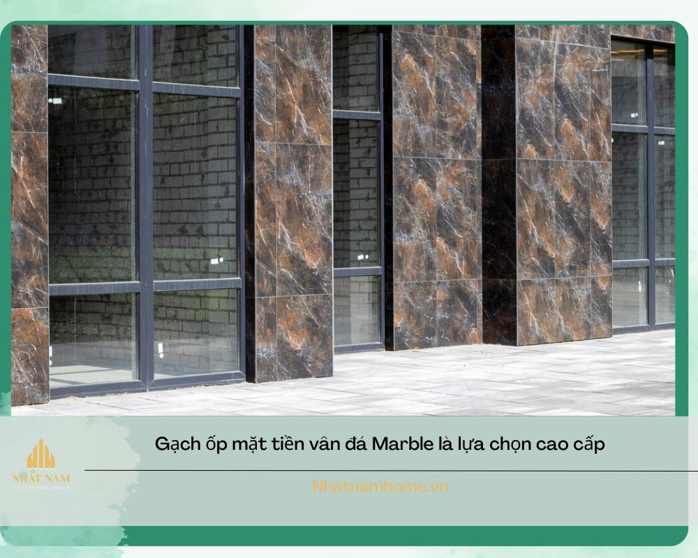 gạch ốp mặt tiền