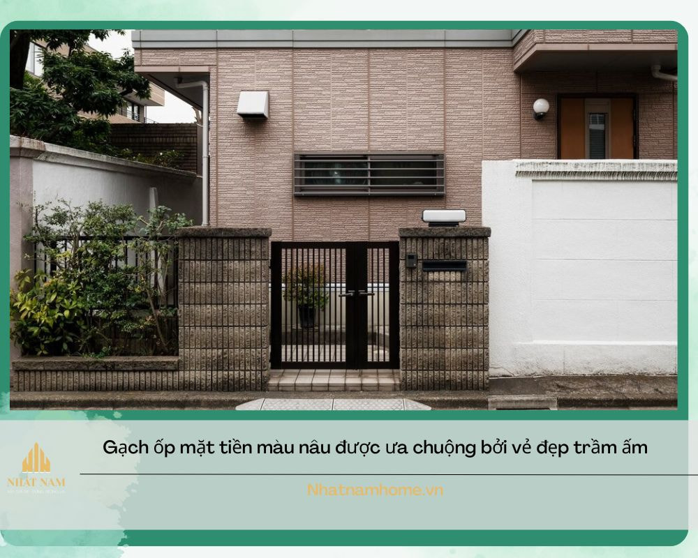 gạch ốp mặt tiền