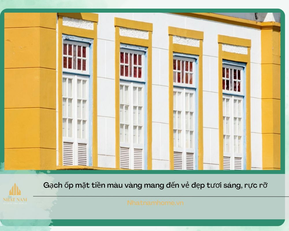 gạch ốp mặt tiền