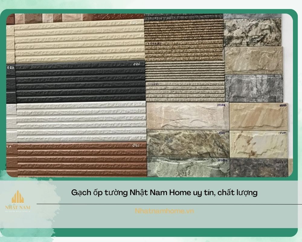 gạch ốp tường ngoài trời